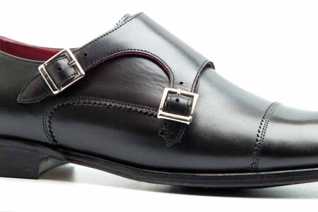 June zapato Monk negro para mujer Beatnik Shoes