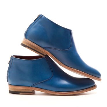 royal blue shoe boots