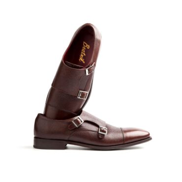 Zapato monk marrón de hombre Lamantia Brown por Beatnik Shoes