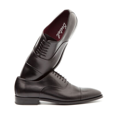 Chaussures de cérémonie Richelieu noires pour homme Beatnik Miller by Beatnik Shoes