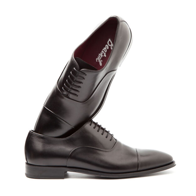 Miller zapatos de estilo Oxford en negro para hombre por Beatnik Shoes
