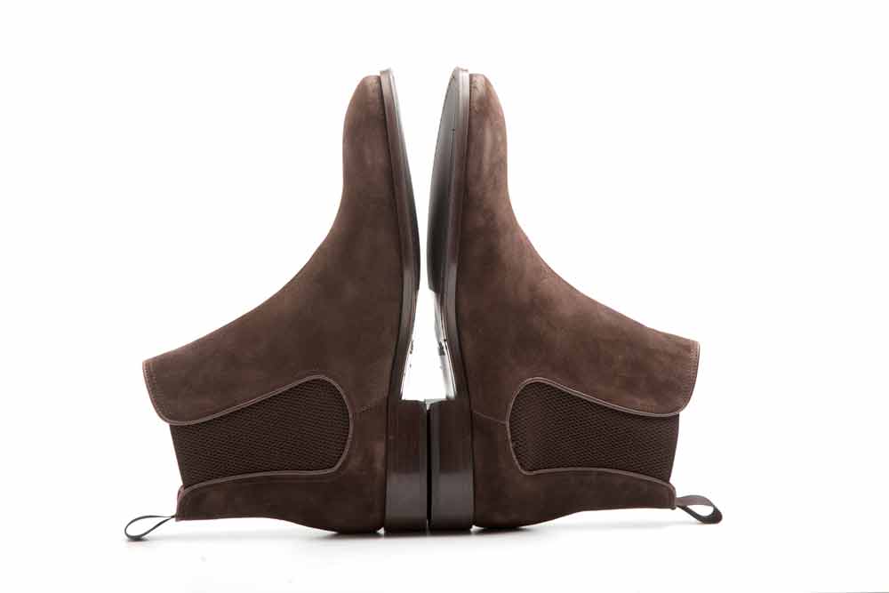 BOOTS IN BROWN COFFEE SUEDE CASSADY |