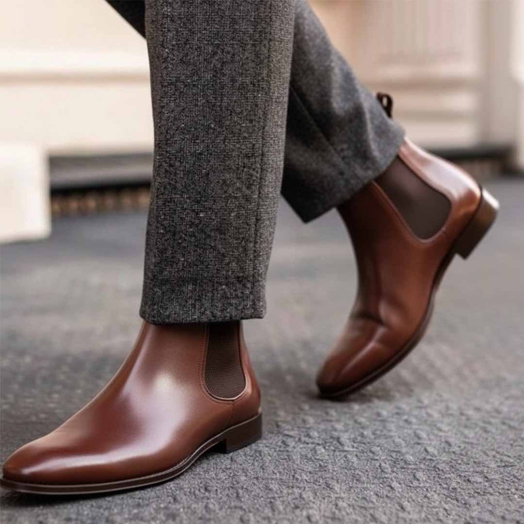 Men's Beatnik Cassady Brown Chelsea Boot