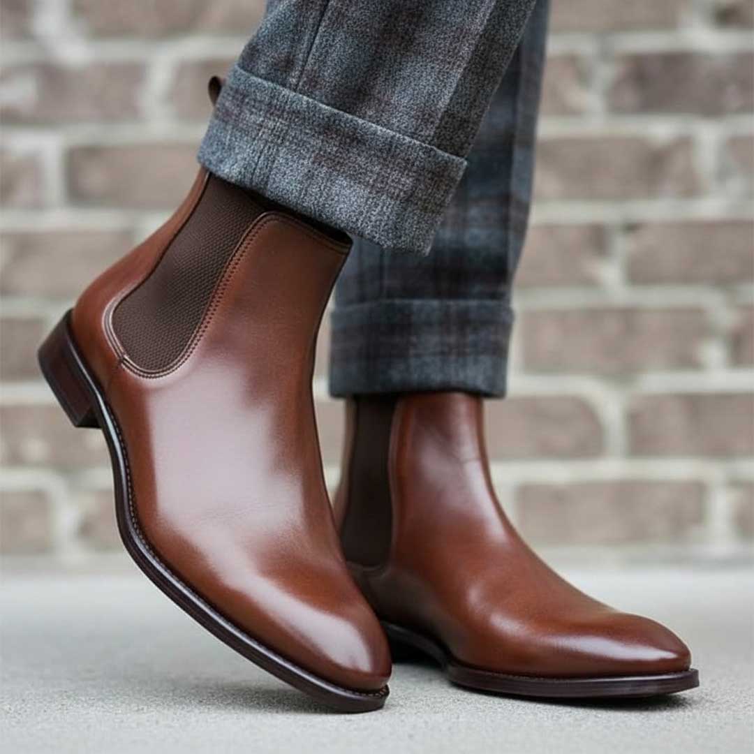 Men's Beatnik Cassady Brown Chelsea Boot