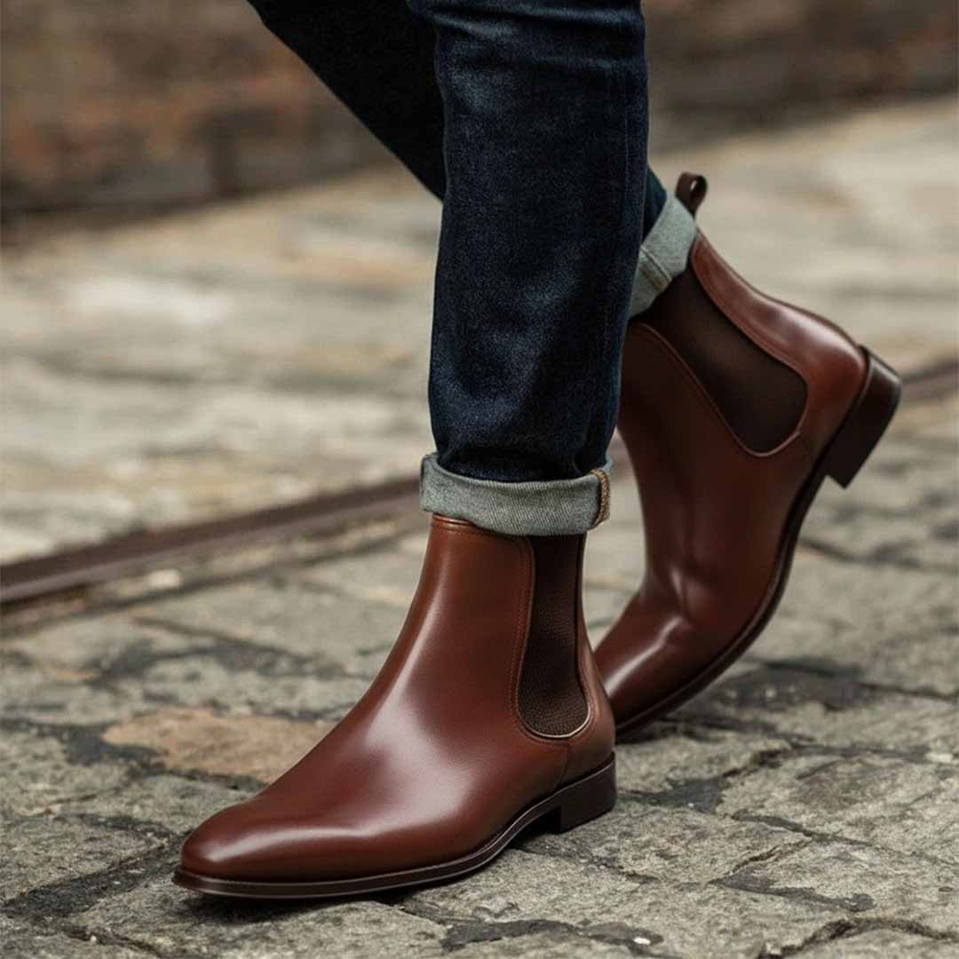 Men's Beatnik Cassady Brown Chelsea Boot