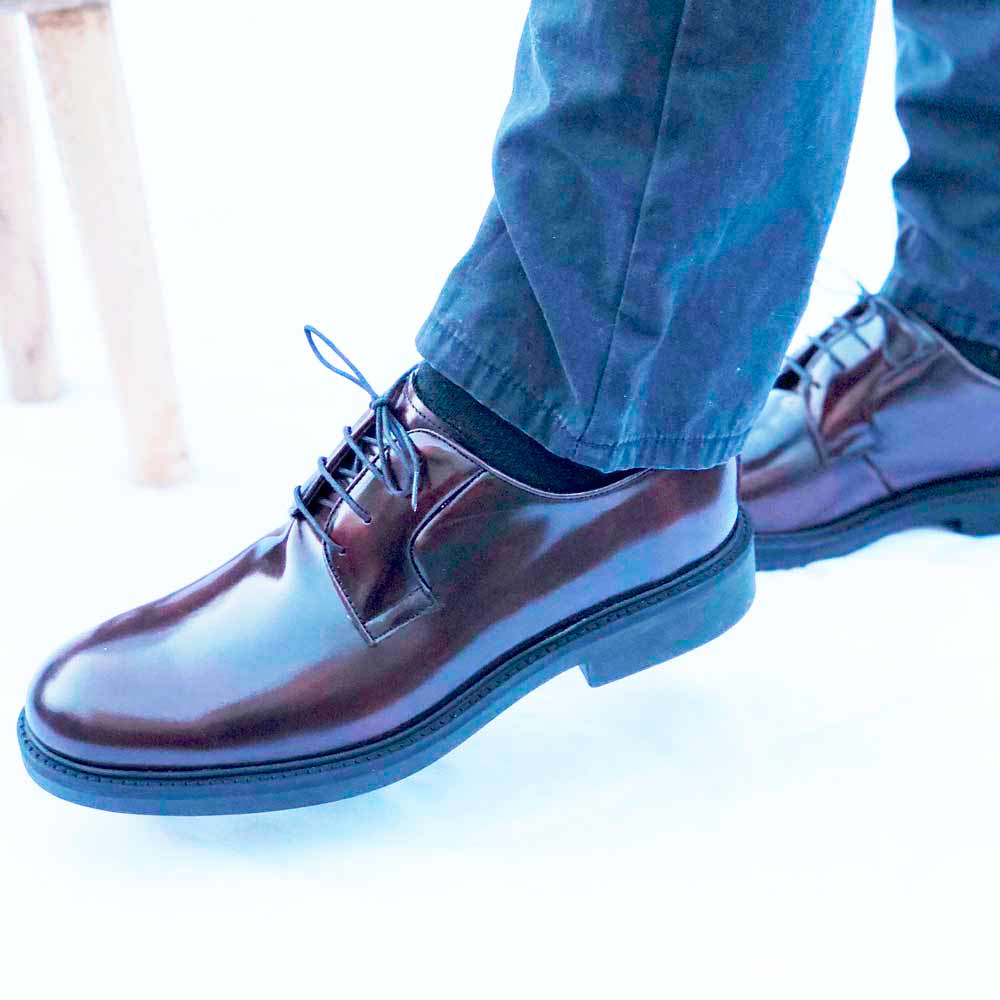 Zapatos Blucher Rojos de Hombre Beatnik Jack Red