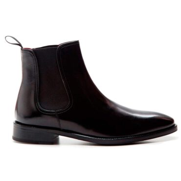 Black Leather Chelsea Boots For Men Cassady Www Beatnikshoes Com