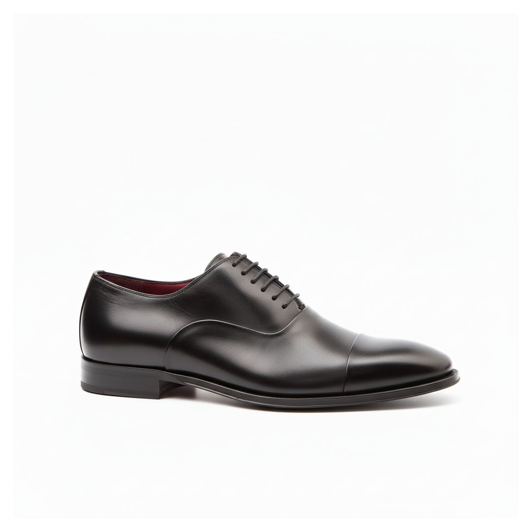 Black Oxford ceremony shoes for men Beatnik Miller by Beatnik Shoes