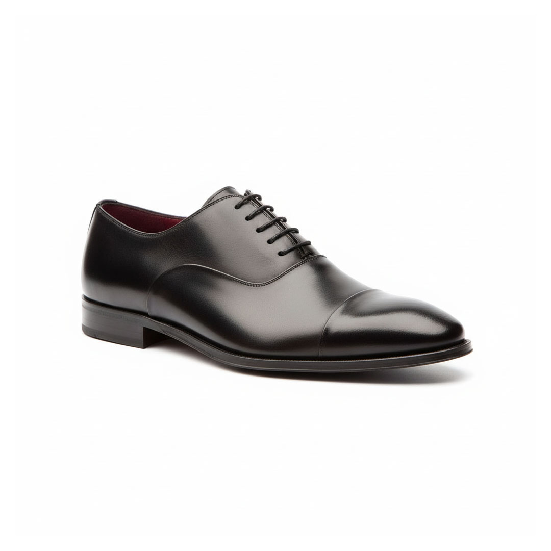 Black Oxford ceremony shoes for men Beatnik Miller by Beatnik Shoes