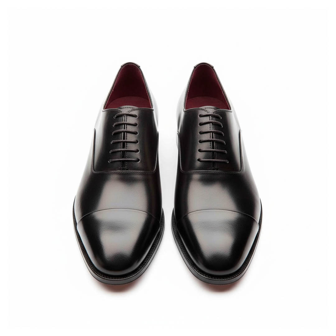 Black Oxford ceremony shoes for men Beatnik Miller by Beatnik Shoes