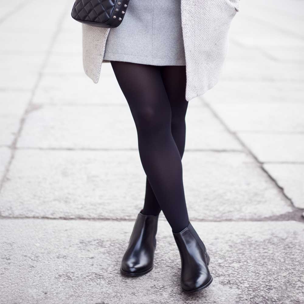 Botas Chelsea de mujer en piel negra Carla