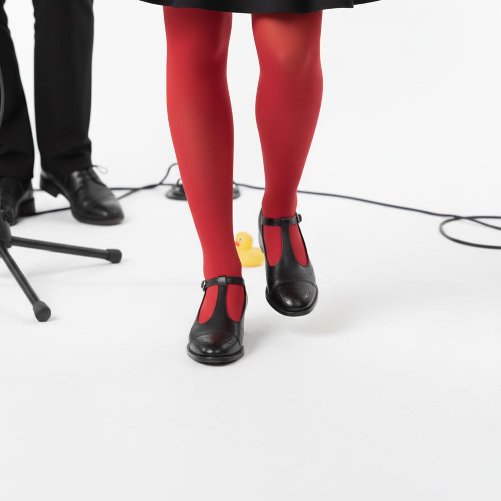 Zapato de hebillas negro para mujer en piel Beatnik Martha Black