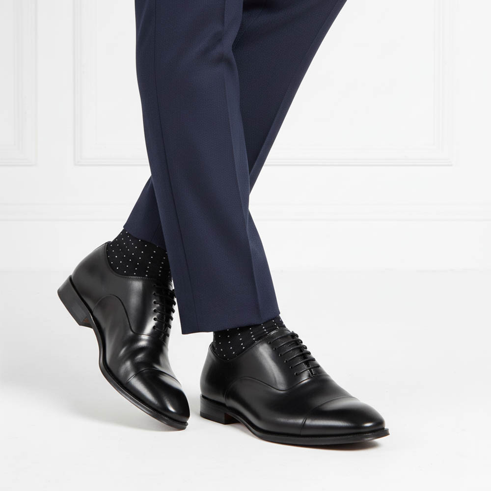 Black Oxford ceremony shoes for men Beatnik Miller by Beatnik Shoes